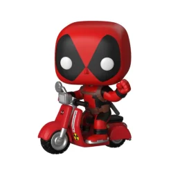Hot Pop! Deadpool en Scooter Superhéroes Marvel|Funko Marvel