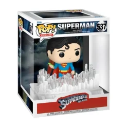 Funko Regalos De Superhéroes Dc|Funko Dc^POP! Deluxe Superman en la Fortaleza de la Soledad 1978