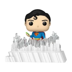Funko Regalos De Superhéroes Dc|Funko Dc^POP! Deluxe Superman en la Fortaleza de la Soledad 1978