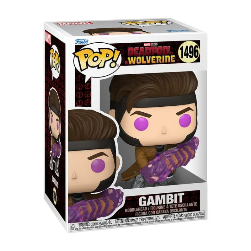 POP! Gambit 9 cm Deadpool 3 Marvel Superhéroes Marvel|Funko Marvel
