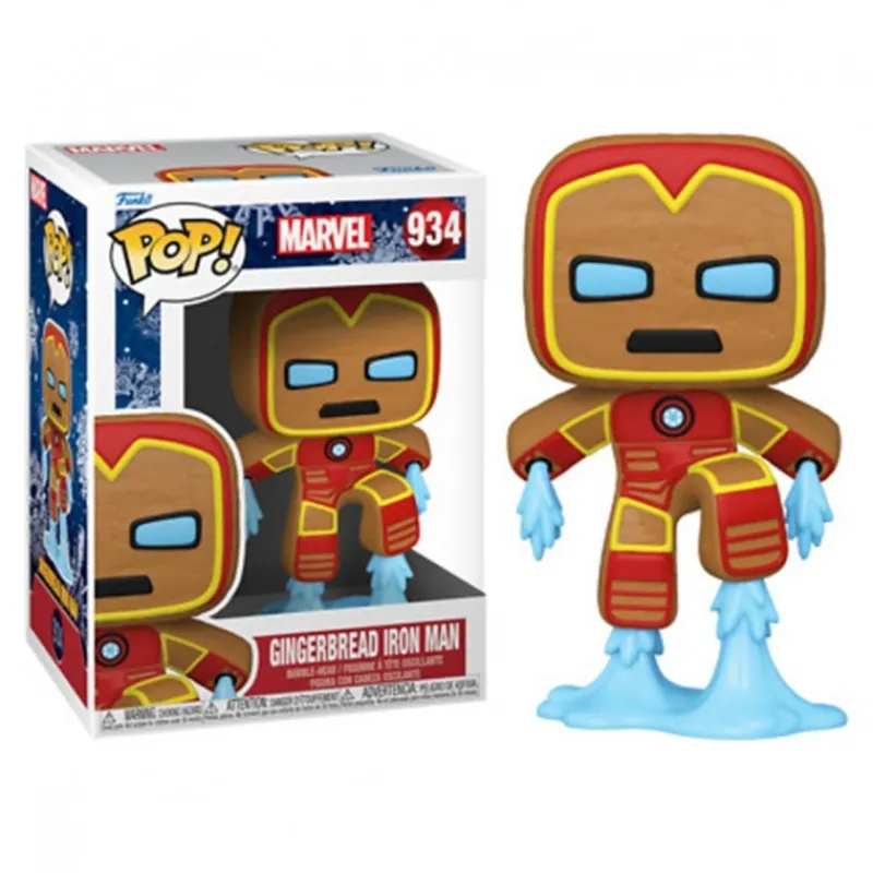 Funko Superhéroes Marvel|Funko Marvel^Pop Iron Man Galleta de Jengibre Navidad Marvel