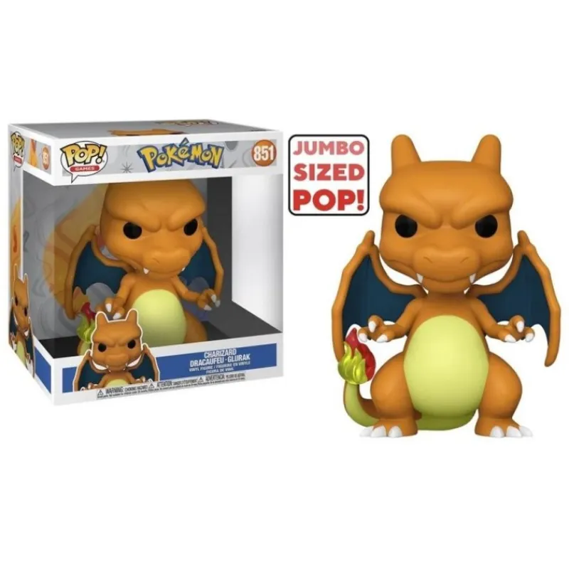 Best Pop! Jumbo Charizard Pokémon Vinilo 25,4 cm Funko Pop! Pokemon|Descuentos Gaming