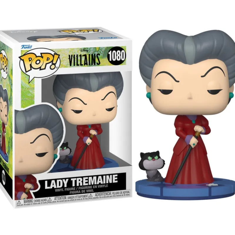 Funko Películas Y Personajes De Disney ·Villanas Disney|Funko Pop Disney^Pop! Lady Tremaine La Cenicienta Villanas Disney