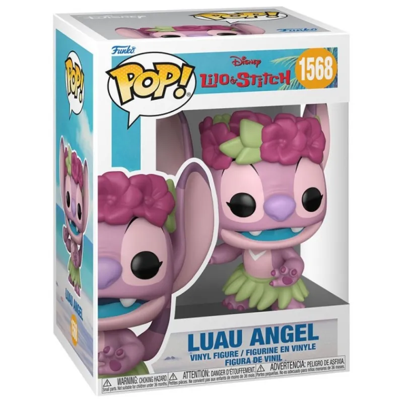 Funko Películas Y Personajes De Disney ·Lilo Y Stitch^POP! Luau Angel de Lilo & Stitch