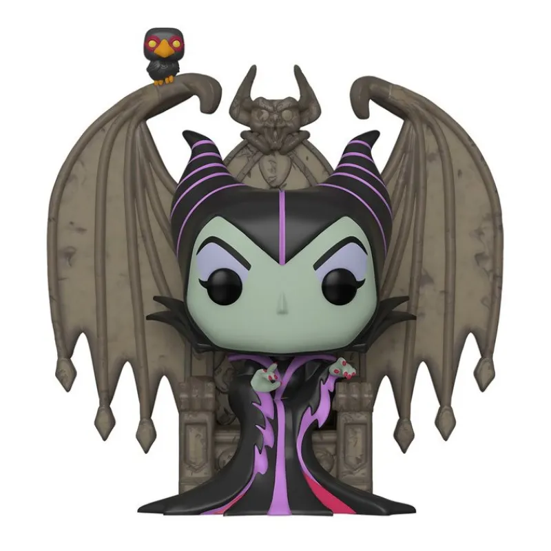 Funko Películas Y Personajes De Disney ·Maléfica Y Bella Durmiente |Películas Y Personajes De Disney ·Villanas Disney^POP! Maléfica en Trono Disney Ed. Especial
