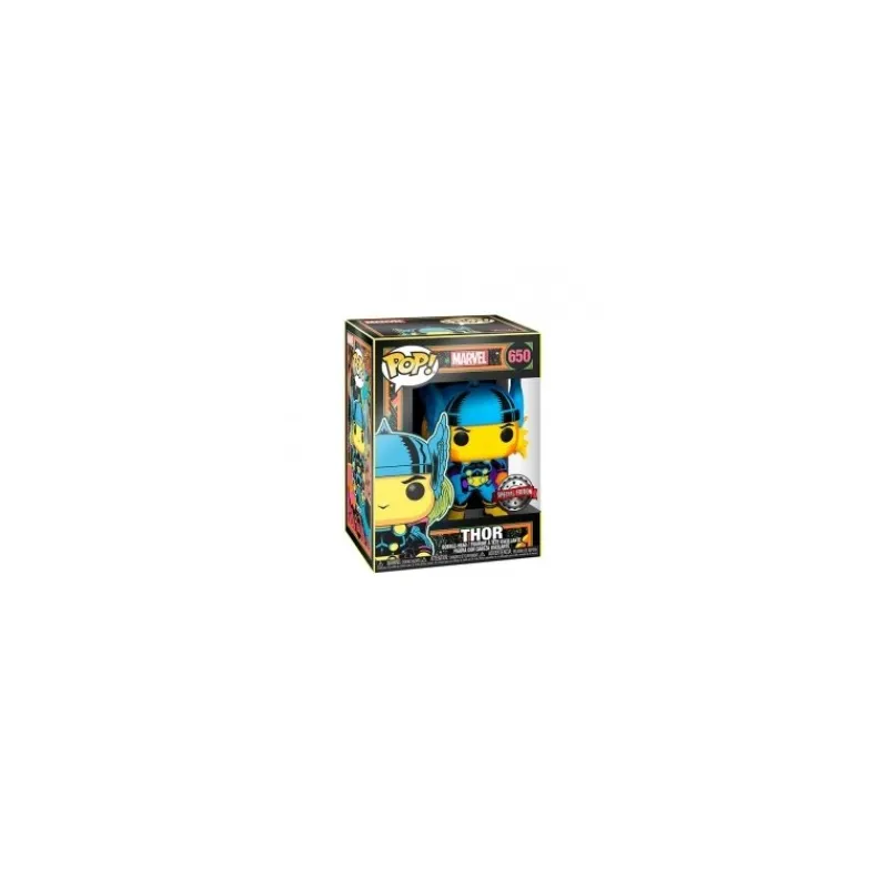 New Pop Marvel Black Light Thor 9 cm Superhéroes Marvel|Funko Marvel