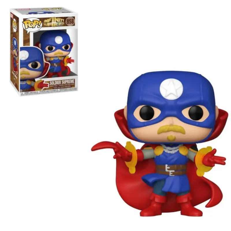 Online Pop Marvel Infinity Warps Soldado Supremo Superhéroes Marvel|Funko Marvel