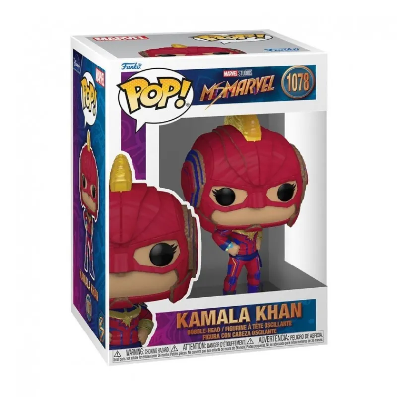 Sale Pop Marvel Ms. Marvel Kamala Khan Vinilo 9cm Superhéroes Marvel|Funko Marvel