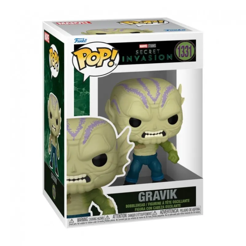 Discount Pop Marvel Secret Invasion Gravik Funko Marvel|Coleccionismo Marvel