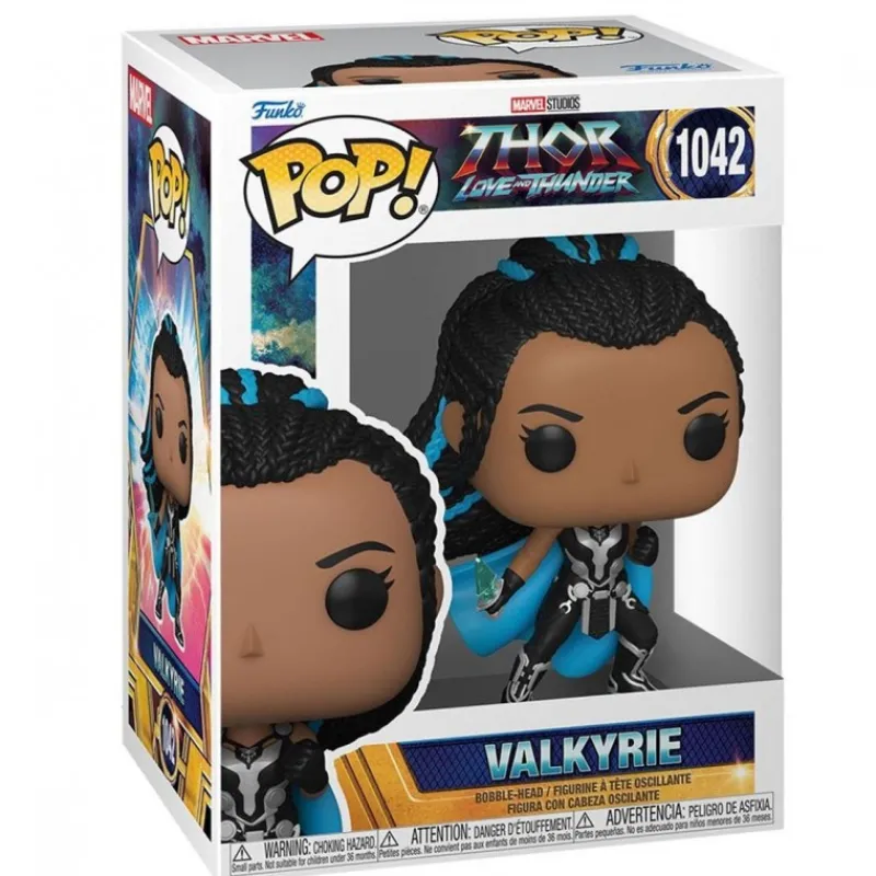 Funko Superhéroes Marvel|Funko Marvel^Pop Marvel Valkyrie Thor Love & Thunder 9cm