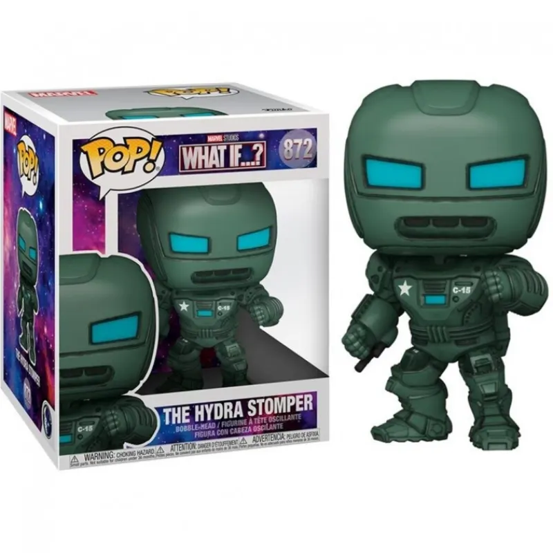 Funko Funko Marvel|Coleccionismo Marvel^Pop Marvel What If Hydra Stomper 9 cm