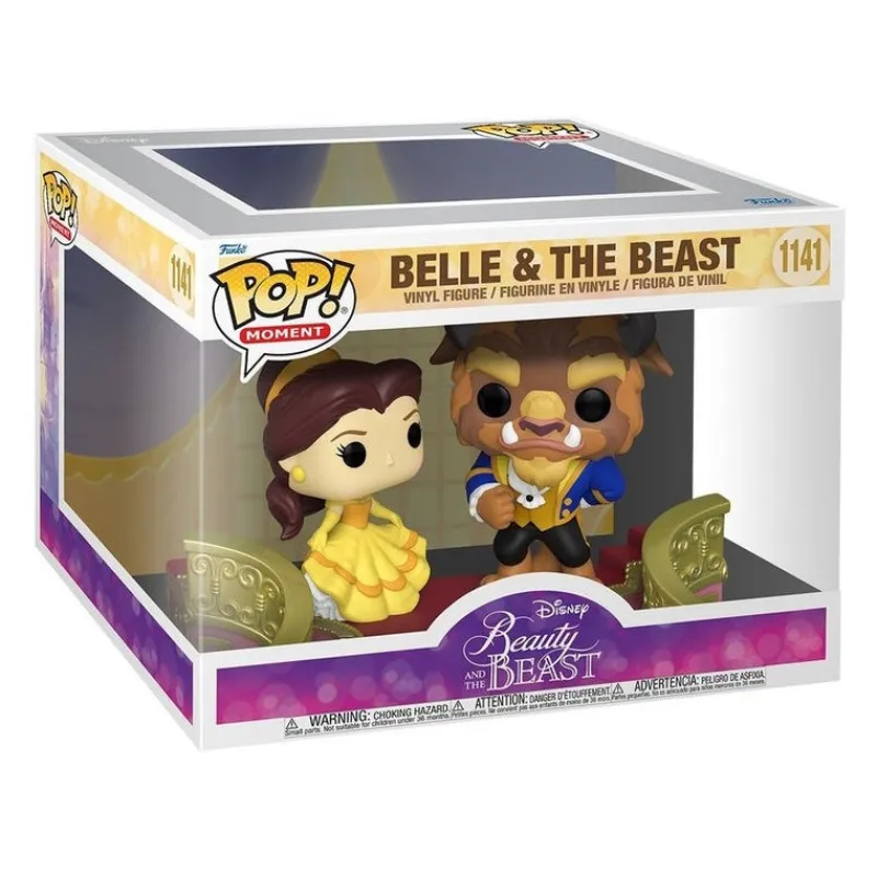 Funko Películas Y Personajes De Disney ·La Bella Y La Bestia|Películas Y Personajes De Disney ·Princesas Disney^Pop! Movie Moments La Bella y la Bestia Disney