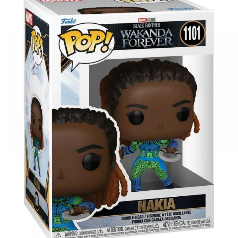 Outlet Pop Nakia Black Panther Wakanda Forever 9cm Superhéroes Marvel|Funko Marvel