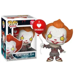 Online Pop! Pennywise IT con globo Pennywise It Y Stephen King |Funkos De Miedo