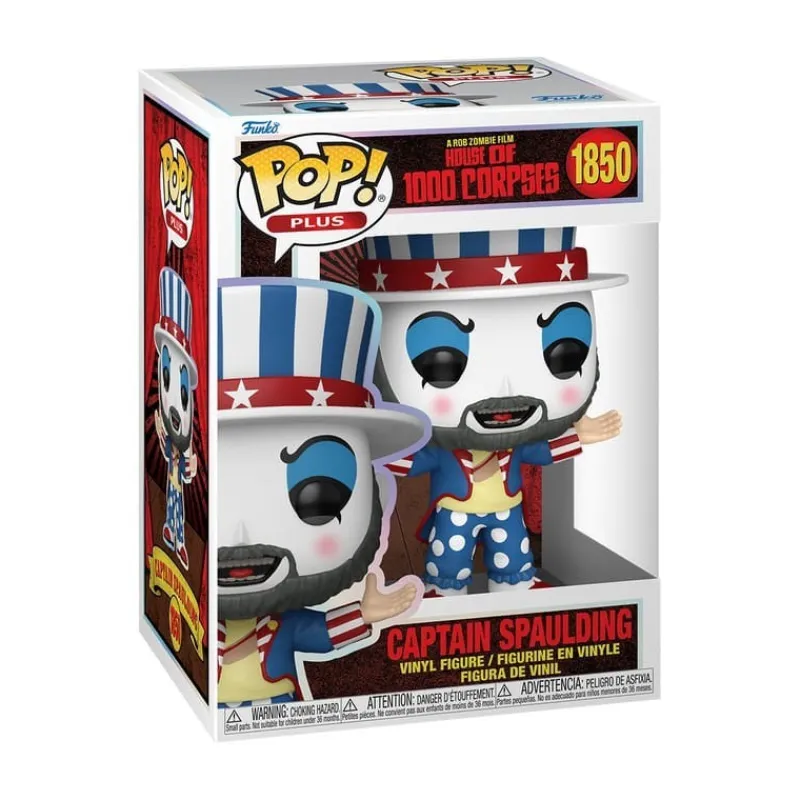 New POP! Plus Capitán Spaulding La Casa de los 1000 Cadáveres Más Regalos De Cine De Terror |Coleccionismo De Miedo Y Terror