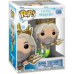 Outlet Pop! Rey Tritón La Sirenita Películas Y Personajes De Disney ·La Sirenita Ariel Y Flounder|Funko Pop Disney