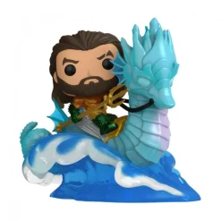 Funko Regalos De Superhéroes Dc|Figuras Dc^Pop Ride Deluxe DC Comics Aquaman y Storm
