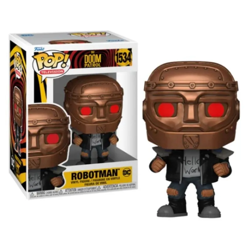 Discount Pop Robotman de Doom Patrol DC Comics Figuras Dc|Funko Dc