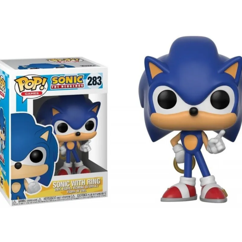 Funko Regalos Y Coleccionismo Para Gamers - Cosas De Videojuegos Míticos^Pop! Sonic con Anillo Sega