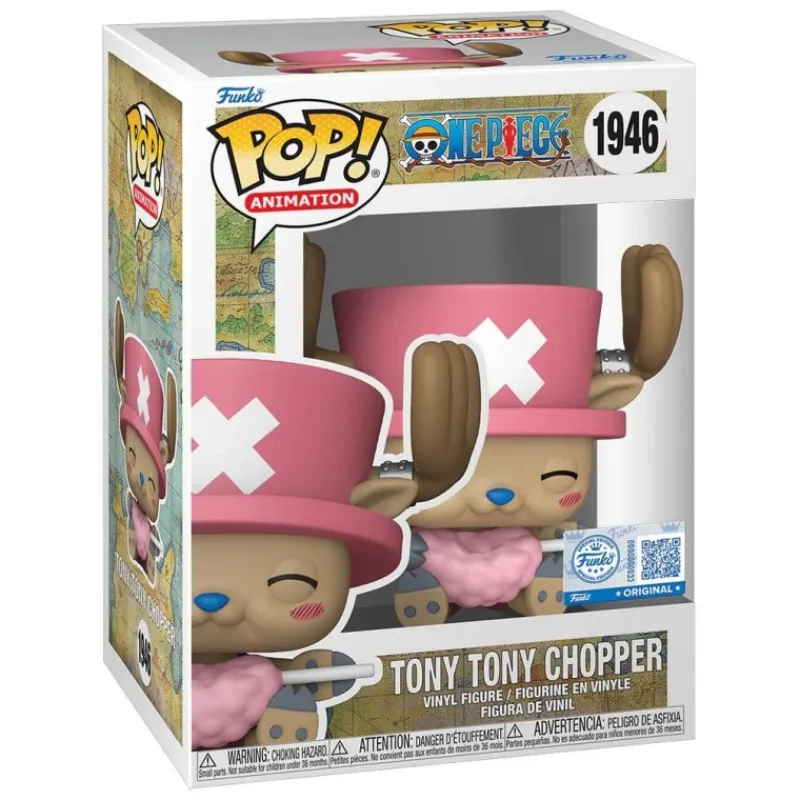 Sale Funko POP! Tony Tony Chopper con algodón de azúcar One Piece Figuras One Piece