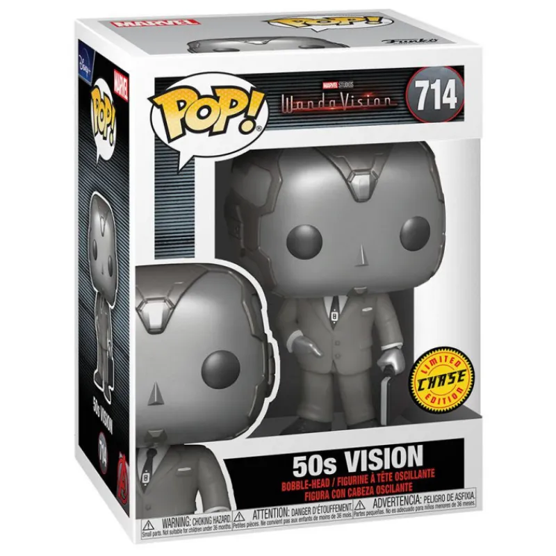 Discount Pop! Vision Años 50 WandaVision Marvel Superhéroes Marvel|Funko Marvel