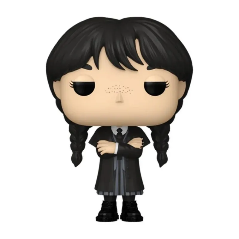 Funko Miércoles Addams^POP! Wednesday Addams Abrigo Negro