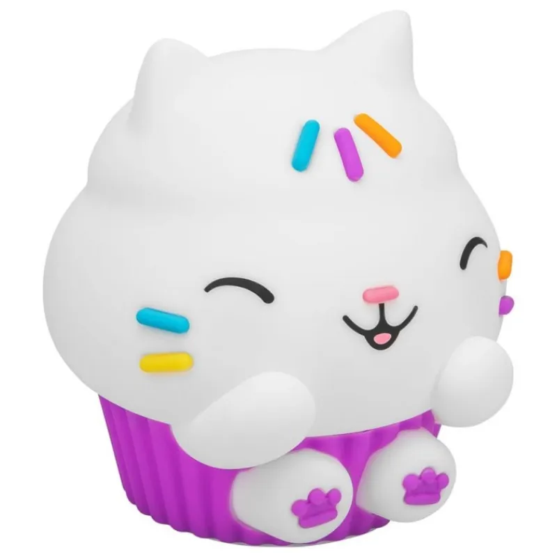 Hot Gabby's Dollhouse Lámpara Squishy Glo Cakey Cat 15 cm Huchas, Lámparas Y Tazas Kids |Gabby'S Dollhouse