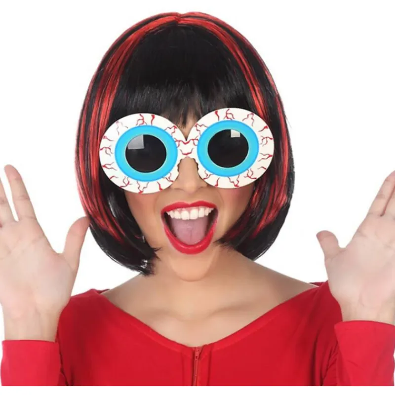 Disfrazzes Antifaces Y Gafas Para Disfraces|Accesorios Halloween Y Terror ^Gafas de Ojos saltones ensangrentados