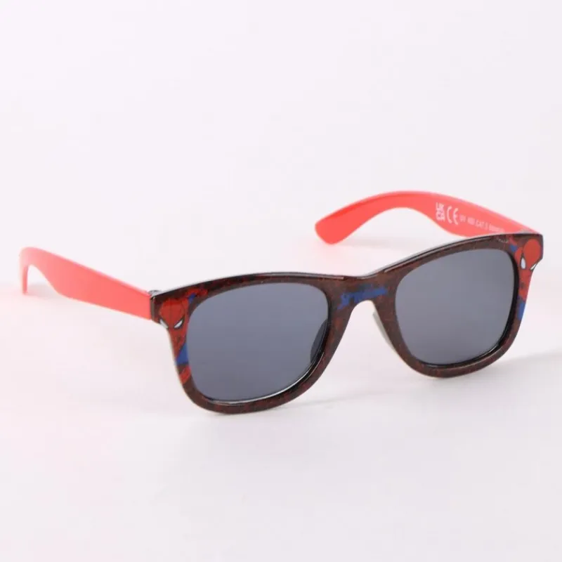 Niños Cerdá Kids Marvel Y Dc Para Niños|Accesorios Para El Pelo, Gafas De Sol Y Kits De Belleza Infantiles ^Gafas de Sol con Funda Spiderman, Rojo