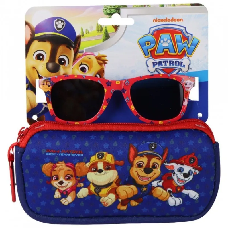 Cerdá Kids Accesorios Para El Pelo, Gafas De Sol Y Kits De Belleza Infantiles |Patrulla Canina^Gafas de Sol Paw Patrol con Funda Protectora Azul