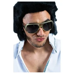 Disfrazzes Antifaces Y Gafas Para Disfraces|Disfraces De Música^Gafas del Rey del Rock