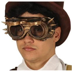 Gafas Steampunk Doradas Antifaces Y Gafas Para Disfraces