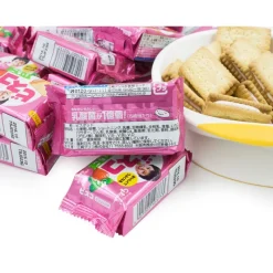 Outlet Galletas de Crema de Fresa Glico Chuches Japonesas