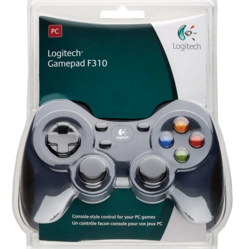 Gamepad Logitech F310 azul Regalos Y Coleccionismo Para Gamers - Cosas De Videojuegos Míticos|Mandos Y Volantes Pc Gaming