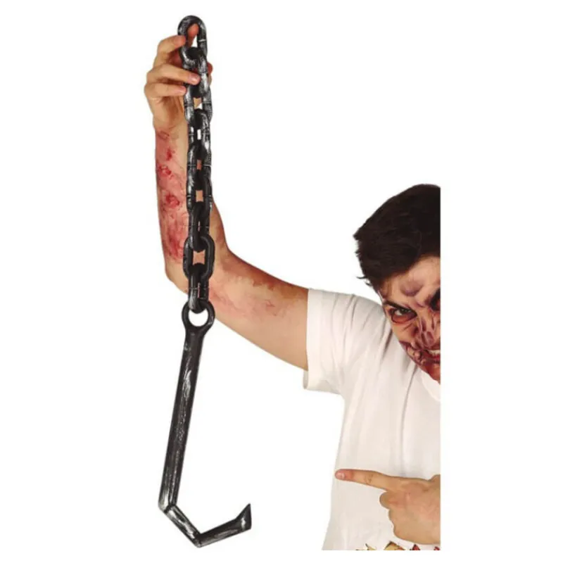 Disfrazzes Accesorios Halloween Y Terror ^Gancho con Cadena de 70 cm