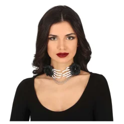 Disfrazzes Complementos Para Disfraces|Accesorios Halloween Y Terror ^Gargantilla con Manos de Esqueleto