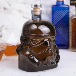 Thumbs Up Replicas Y Coleccionismo Star Wars |Star Wars Hogar^Garrafa de Vidrio Stormtrooper Negra - 0,75L Licencia Oficial