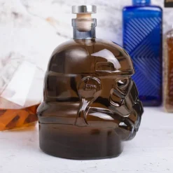 Thumbs Up Replicas Y Coleccionismo Star Wars |Star Wars Hogar^Garrafa de Vidrio Stormtrooper Negra - 0,75L Licencia Oficial