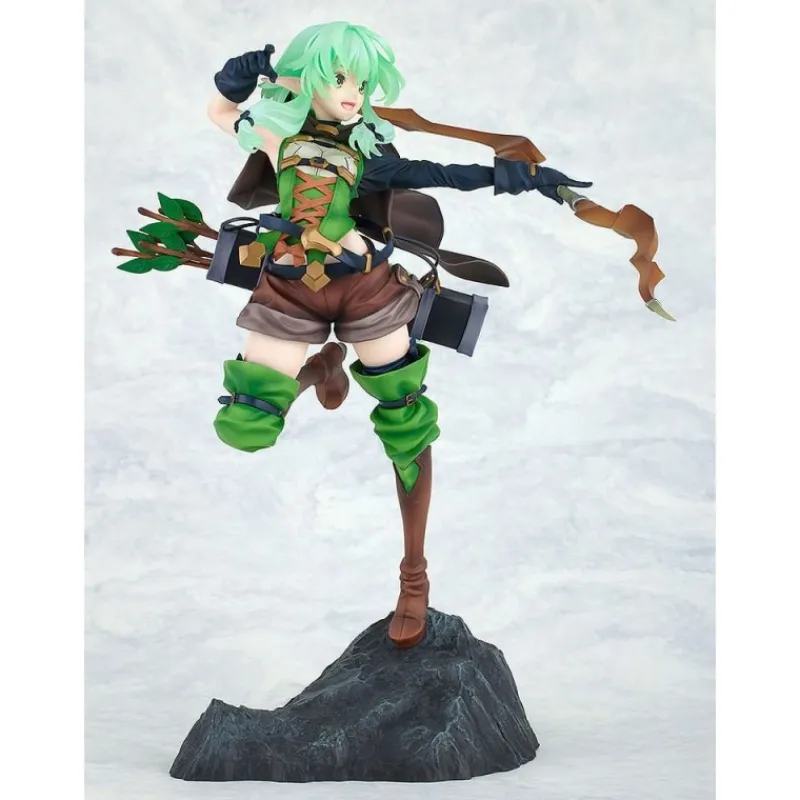 New Goblin Slayer II Estatua 1/7 High Elf Archer 21 cm Figuras