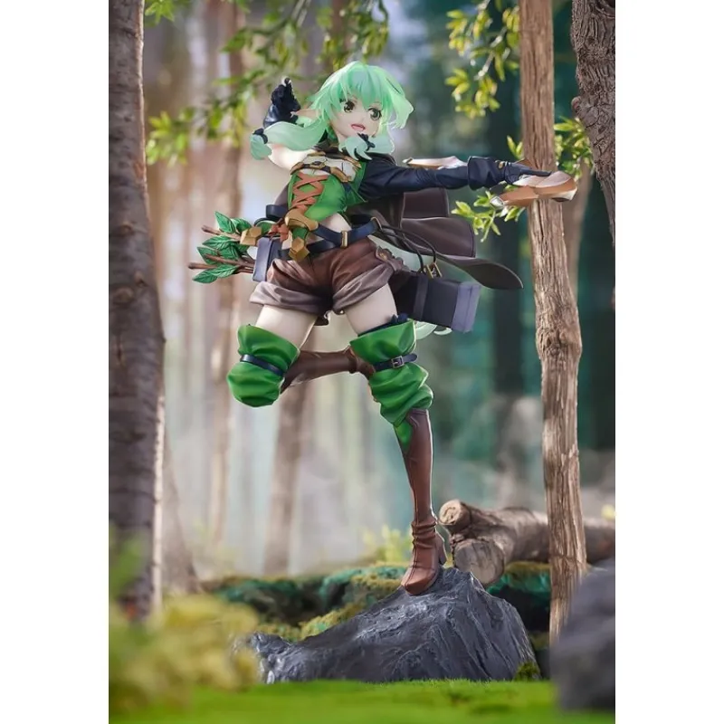 New Goblin Slayer II Estatua 1/7 High Elf Archer 21 cm Figuras