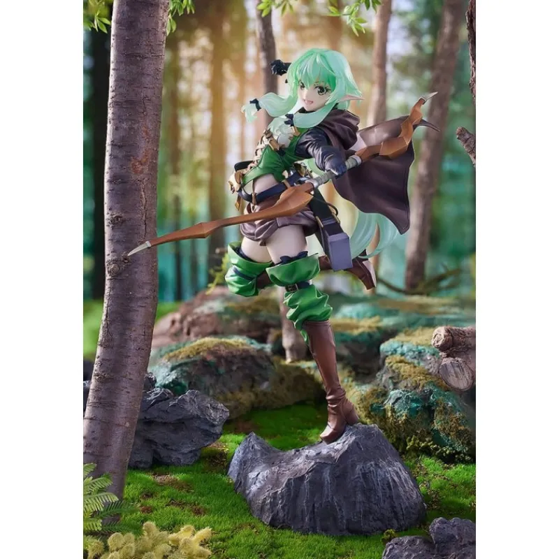 New Goblin Slayer II Estatua 1/7 High Elf Archer 21 cm Figuras
