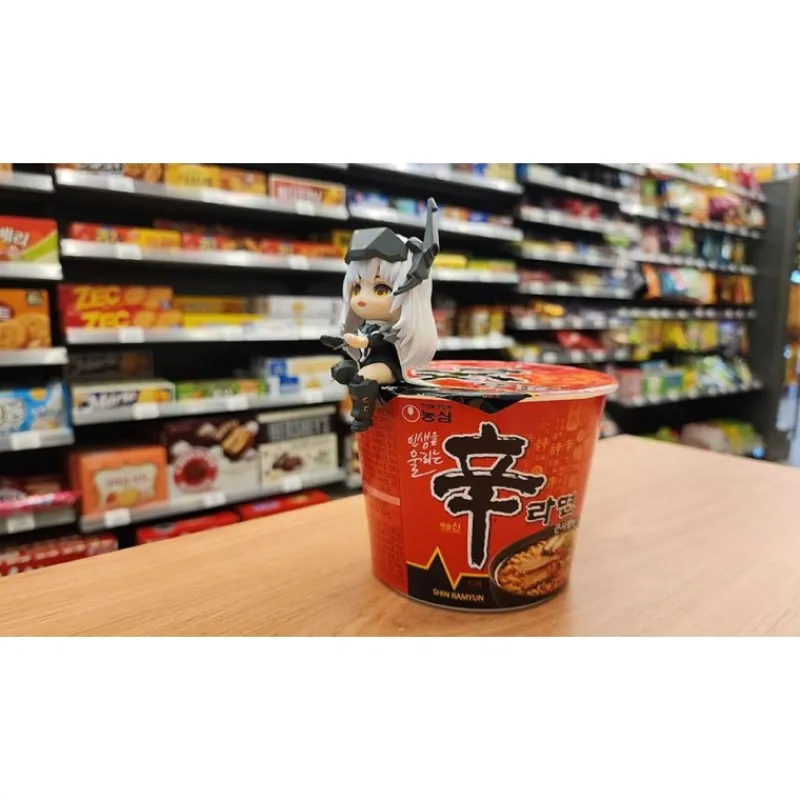 Clawsup Figuras^Goddess of Victory: Nikke Estatua PVC Cup Noodle Holder Snow White 10 cm