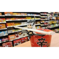 Clawsup Figuras^Goddess of Victory: Nikke Estatua PVC Cup Noodle Holder Snow White 10 cm