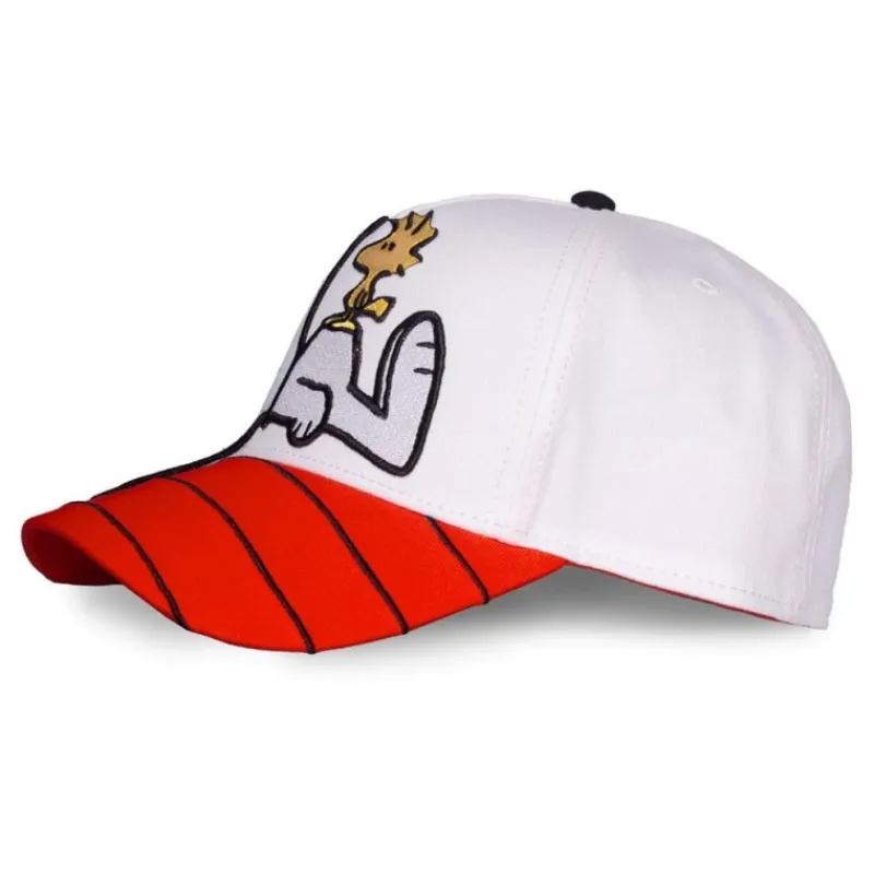 DIFUZED Snoopy^Gorra Béisbol Peanuts And Woodstock - 100% Algodón