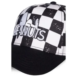 Outlet Gorra Béisbol Peanuts Checkerboard Logo - 100% Algodón Snoopy