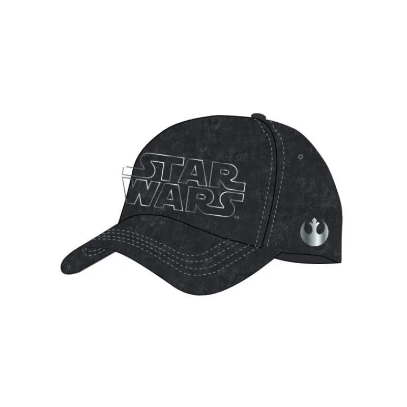 Heroes Inc Complementos Star Wars^Gorra Béisbol Star Wars Logo Plateado - Algodón