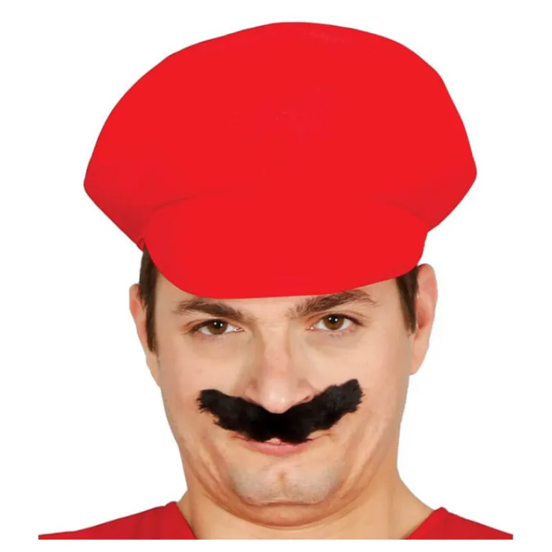 Clearance Gorra Fontanero Roja Sombreros Y Cascos Para Disfraces