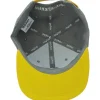 Gorra Harry Potter Snapback Gris y Amarillo Hufflepuff Hufflepuff