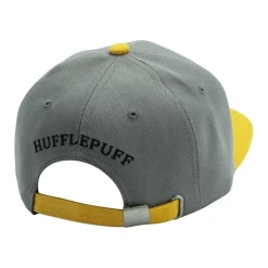 Gorra Harry Potter Snapback Gris y Amarillo Hufflepuff Hufflepuff