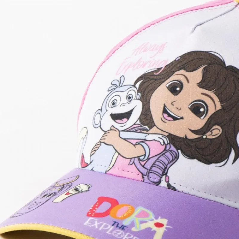 Niños Cerdá Kids Ropa Y Téxtil: Cosas Que Ponerse Para Niños |Regalos De Otras Series^Gorra Infantil Dora la Exploradora 53 cm Algodón y Poliéster